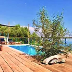 House Tanna Of Villa Intaba Spectacular Sea Views Corfiot Riviera Spartilas Corfu Island Greece Close To Ipsos Beach With A Shared Pool